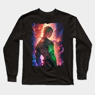 RORONOA ZORO MERCH VTG Long Sleeve T-Shirt